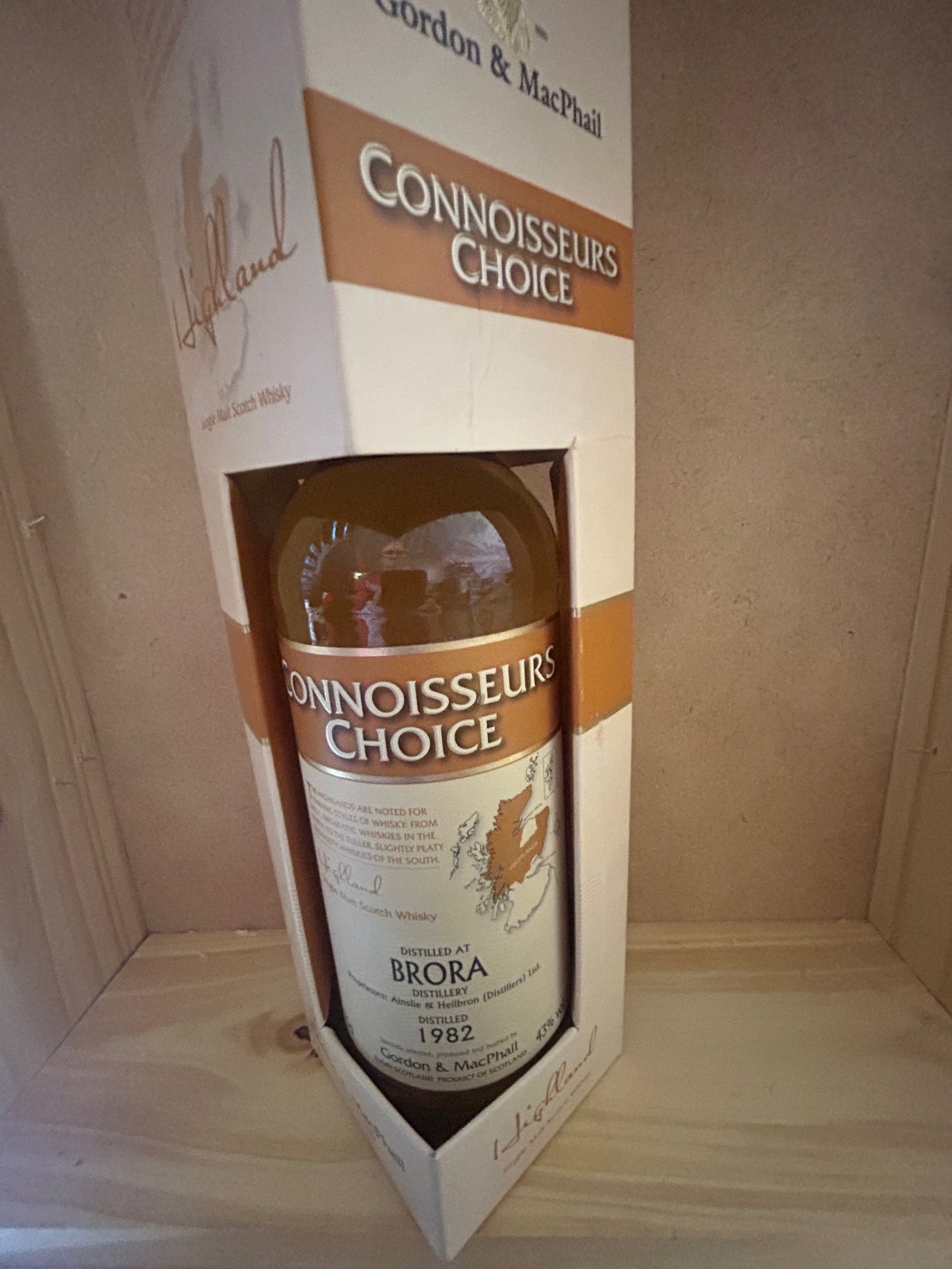 Brora 1982 Bottled 2008 Connoisseurs Choice Gordon & MacPhail Single Malt Whisky 43%
