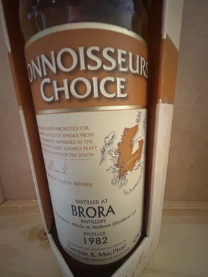 Brora 1982 Bottled 2008 Connoisseurs Choice Gordon & MacPhail Single Malt Whisky 43%