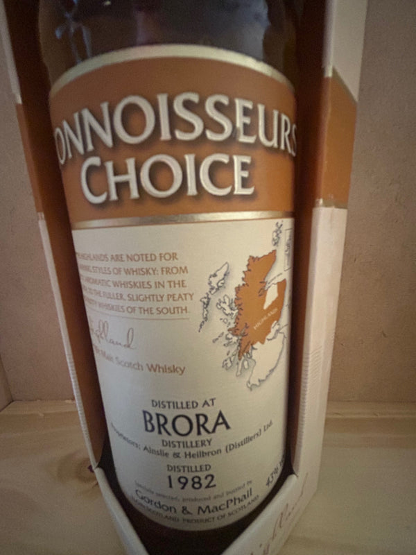 Brora 1982 Bottled 2008 Connoisseurs Choice Gordon & MacPhail