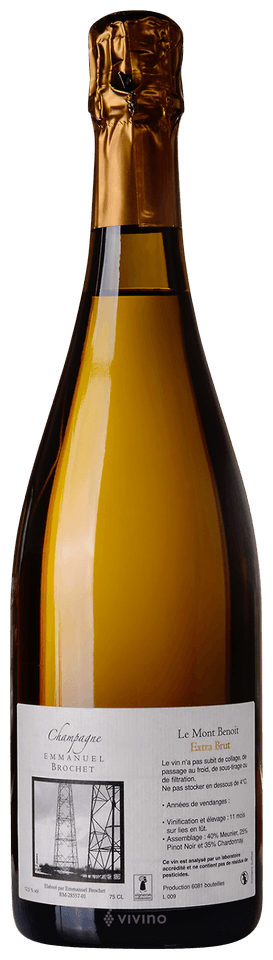 Emmanuel Brochet Le Mont Benoit NV - Elementary Wine Co.