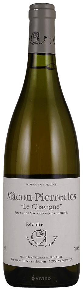 Guffens-Heynen Macon Pierreclos Le Chavigne 2023 - Elementary Wine Co.