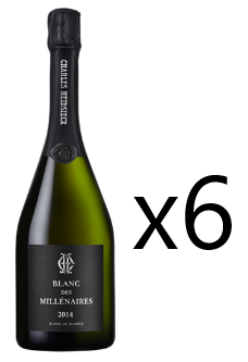 Charles Heidsieck Blanc des Millenaires 2014 CASE OF 6