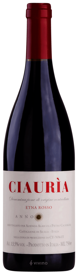 Pietro Caciorgna Ciauria Etna Rosso 2024