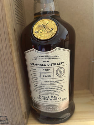 Strathisla 33 Year Old (1987) Gordon & MacPhail 55.4%